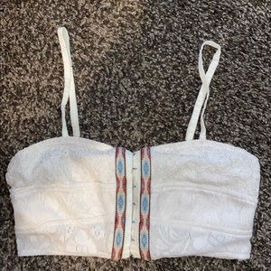 BKE Women's Size Small Embroidered Bralette